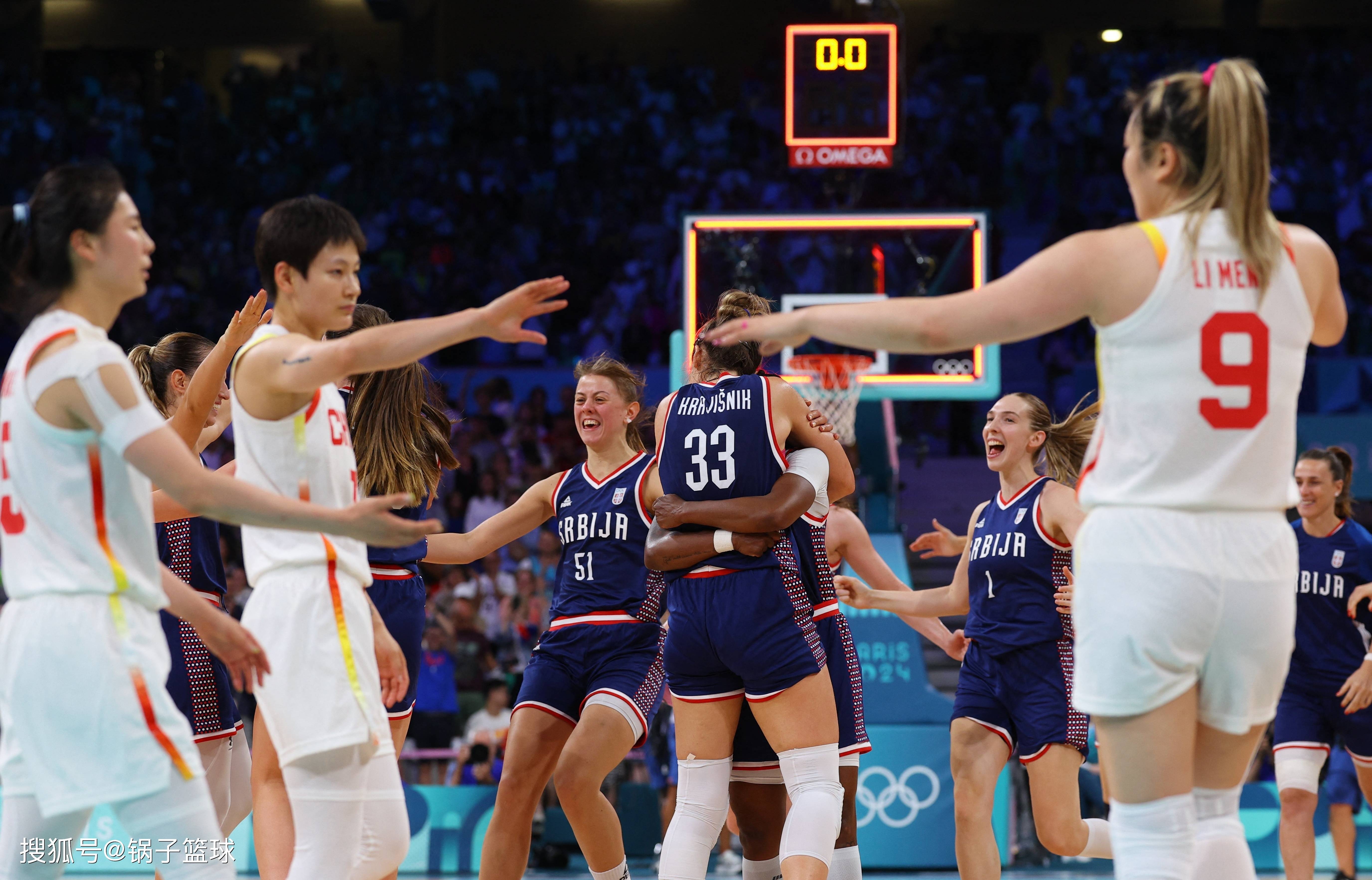 美国女子篮球队横扫对手